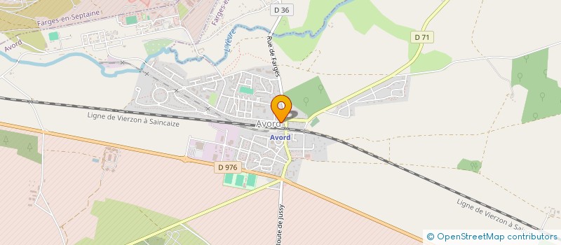 localisation de l'entreprise PIZZA AVORD  AVORD