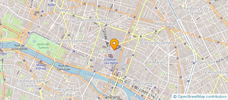 localisation de l'entreprise PIZZA BEL PAESE à PARIS