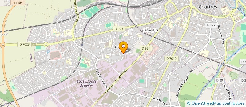 localisation de l'entreprise PIZZA BELDI à LUCE