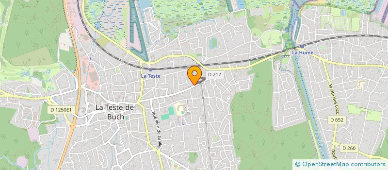 localisation de l'entreprise PIZZA BUCH à LA TESTE-DE-BUCH