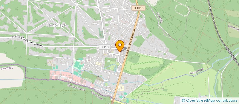 localisation de l'entreprise PIZZA C2B  LAMORLAYE