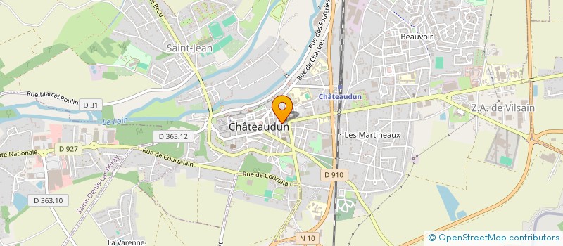 localisation de l'entreprise PIZZA CHATEAUDUN à CHATEAUDUN