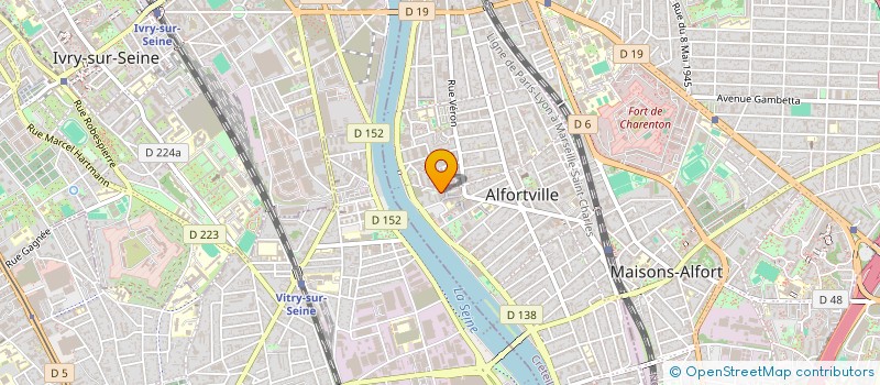 localisation de l'entreprise PIZZA CITY à ALFORTVILLE