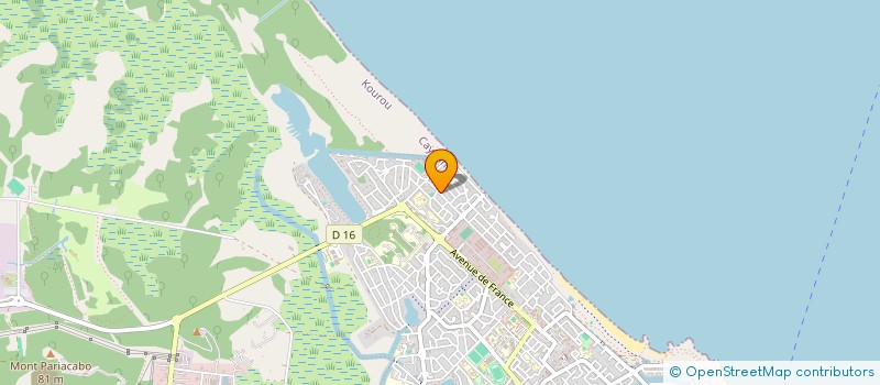 localisation de l'entreprise PIZZA DE L ANSE ECS à KOUROU