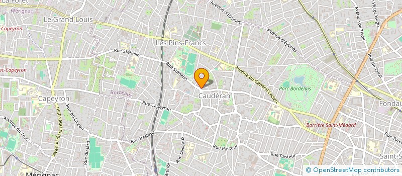 localisation de l'entreprise PIZZA DEL PASSATO  BORDEAUX