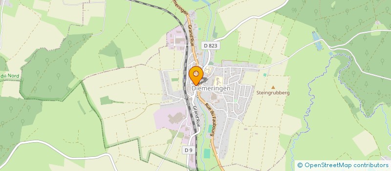 localisation de l'entreprise PIZZA DELICE  DIEMERINGEN