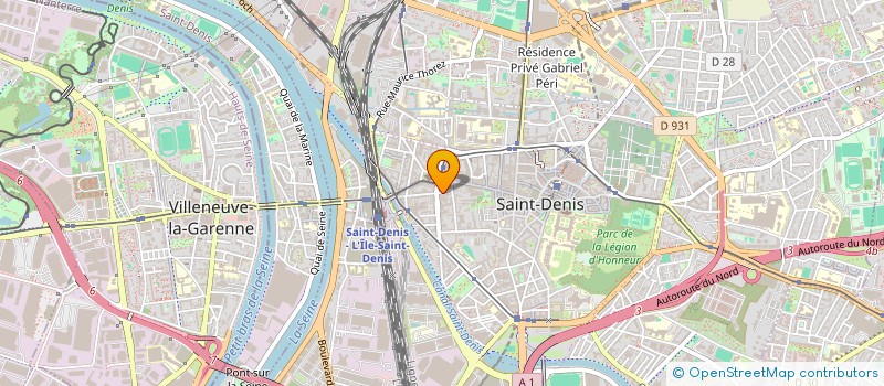 localisation de l'entreprise PIZZA DELICE à SAINT-DENIS
