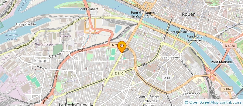 localisation de l'entreprise PIZZA DELICE à ROUEN