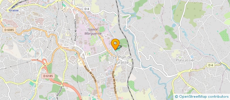 localisation de l'entreprise PIZZA DELICE LOUITON à GRASSE