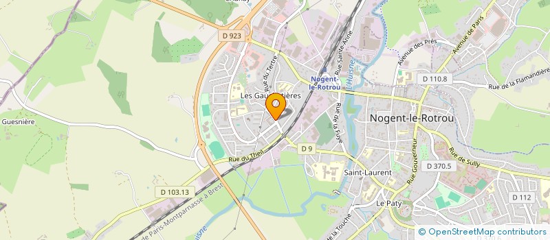 localisation de l'entreprise PIZZA DELICES à NOGENT-LE-ROTROU