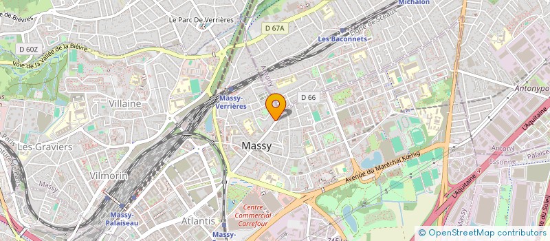 localisation de l'entreprise PIZZA DELVINA à MASSY