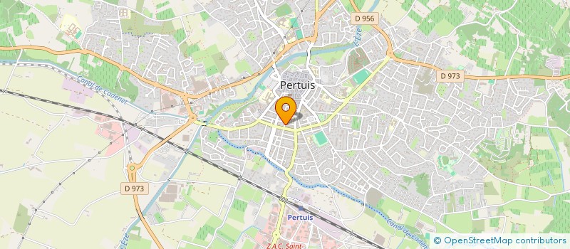 localisation de l'entreprise PIZZA DES ARTS  PERTUIS