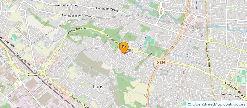 localisation de l'entreprise PIZZA DI PADRE E FIGLIO à LONS