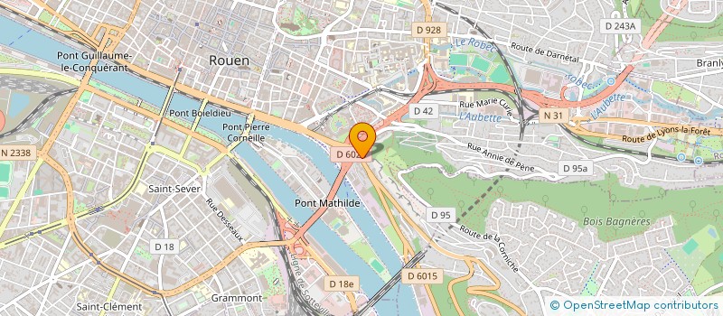 localisation de l'entreprise PIZZA DI PAULO à ROUEN