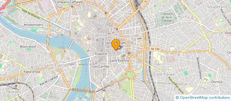 localisation de l'entreprise PIZZA DOH  TOULOUSE