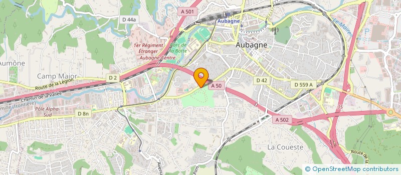 localisation de l'entreprise PIZZA DU PARC à AUBAGNE