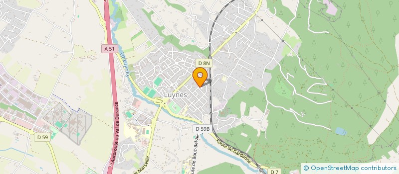localisation de l'entreprise PIZZA DU SOLEIL à AIX-EN-PROVENCE