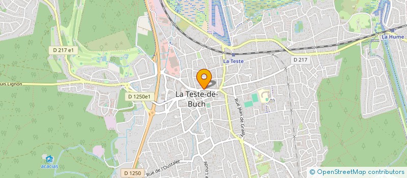 localisation de l'entreprise PIZZA EATS à LA TESTE-DE-BUCH