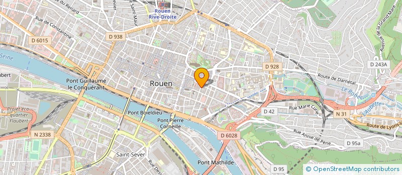 localisation de l'entreprise PIZZA ET PASTA  ROUEN