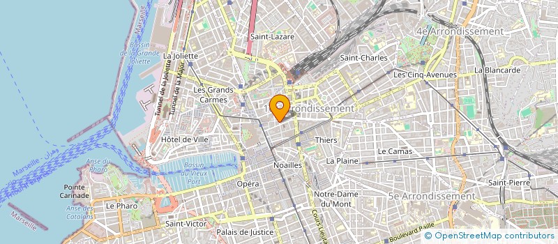 localisation de l'entreprise PIZZA EXPRESS à MARSEILLE