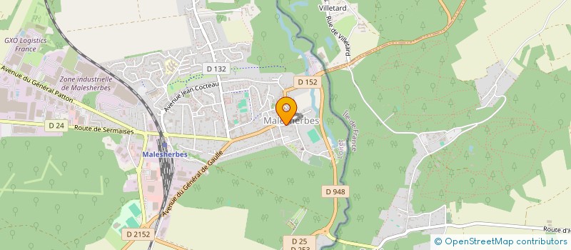 localisation de l'entreprise PIZZA EXPRESS SARL à LE MALESHERBOIS