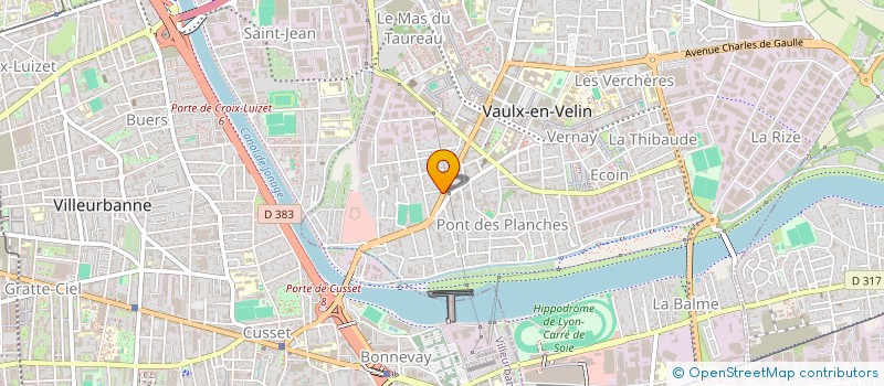 localisation de l'entreprise PIZZA FAMILY CONCEPT à VAULX-EN-VELIN