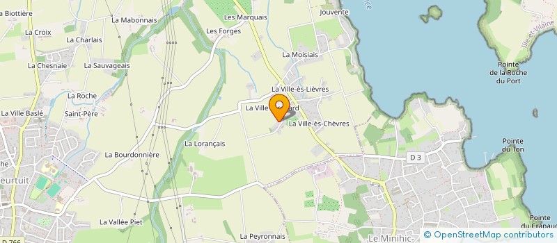 localisation de l'entreprise PIZZA FANGIO à PLEURTUIT