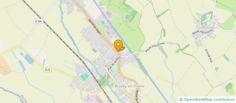 localisation de l'entreprise PIZZA FANNY à BRAZEY-EN-PLAINE