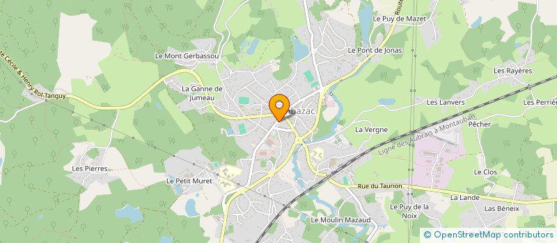 localisation de l'entreprise PIZZA FARINELLO à AMBAZAC
