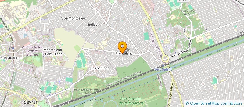 localisation de l'entreprise PIZZA FB à VILLEPINTE
