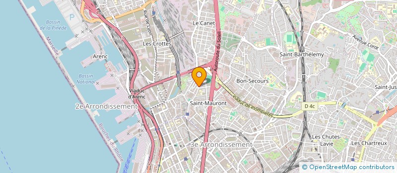 localisation de l'entreprise PIZZA FE à MARSEILLE