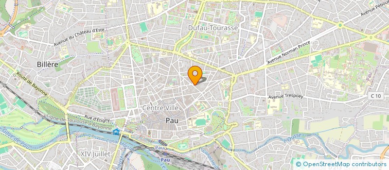 localisation de l'entreprise PIZZA FILIPPO à PAU