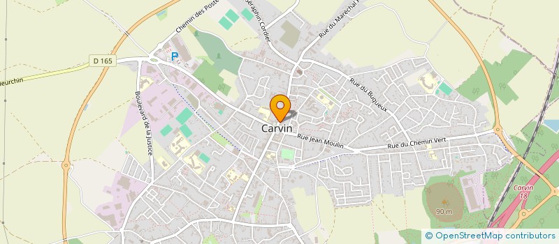localisation de l'entreprise PIZZA FIRST à CARVIN
