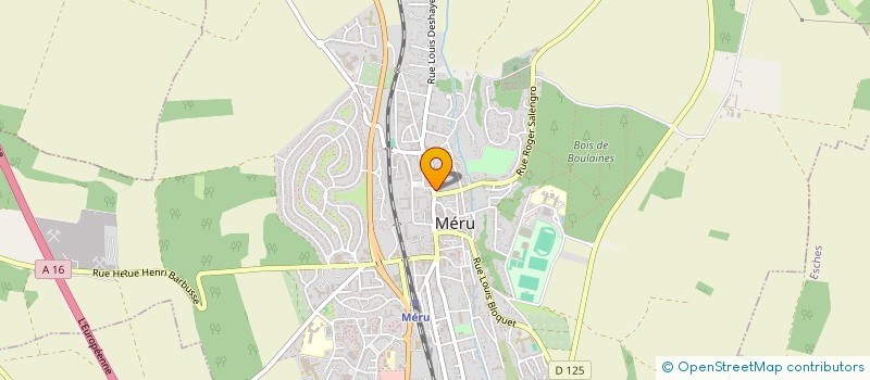 localisation de l'entreprise PIZZA FIRST à MERU