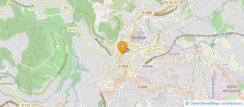 localisation de l'entreprise PIZZA FOR YOU à GRASSE