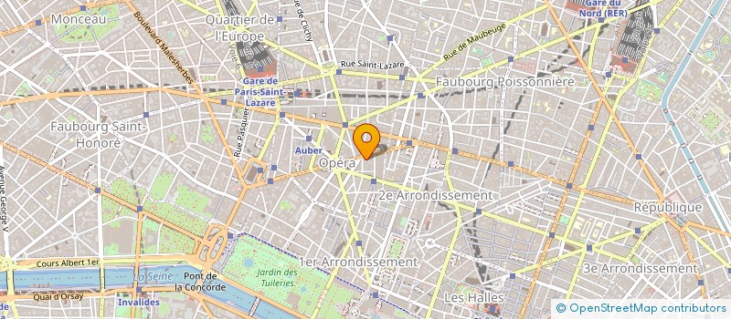localisation de l'entreprise PIZZA FRANCE  PARIS