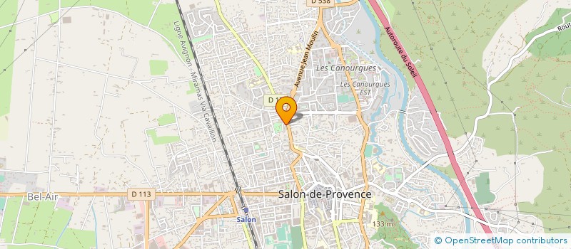 localisation de l'entreprise PIZZA GO à SALON-DE-PROVENCE