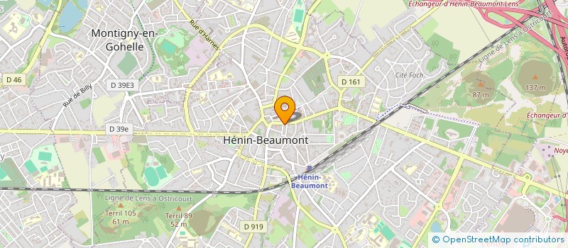 localisation de l'entreprise PIZZA & GOOD... à HENIN-BEAUMONT