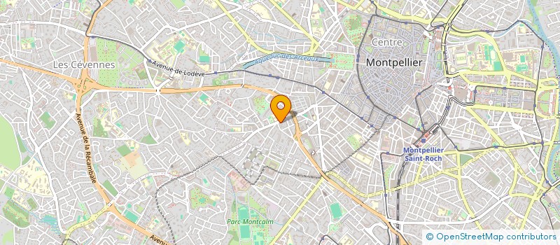 localisation de l'entreprise PIZZA & GRILL à MONTPELLIER
