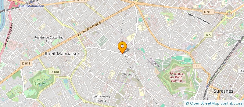 localisation de l'entreprise PIZZA HASSIA à RUEIL-MALMAISON