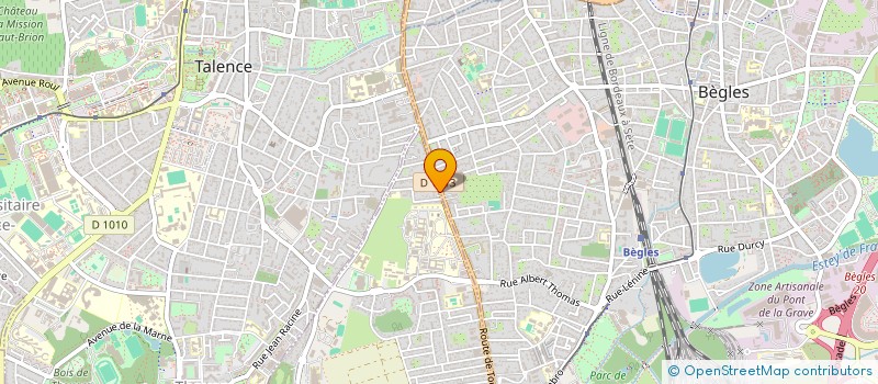 localisation de l'entreprise PIZZA HOT AU FEU DE BOIS à VILLENAVE-D'ORNON
