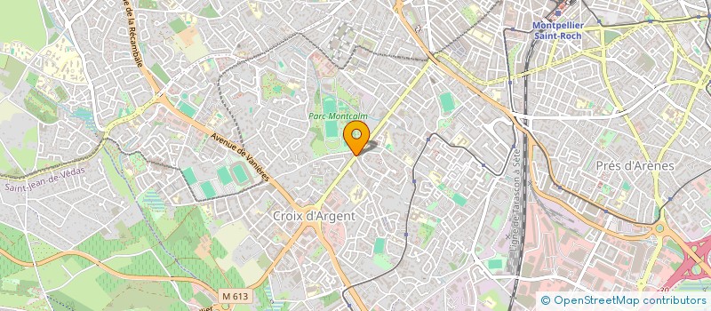 localisation de l'entreprise PIZZA KING à MONTPELLIER