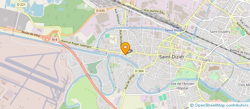 localisation de l'entreprise PIZZA KING ST DIZIER à SAINT-DIZIER
