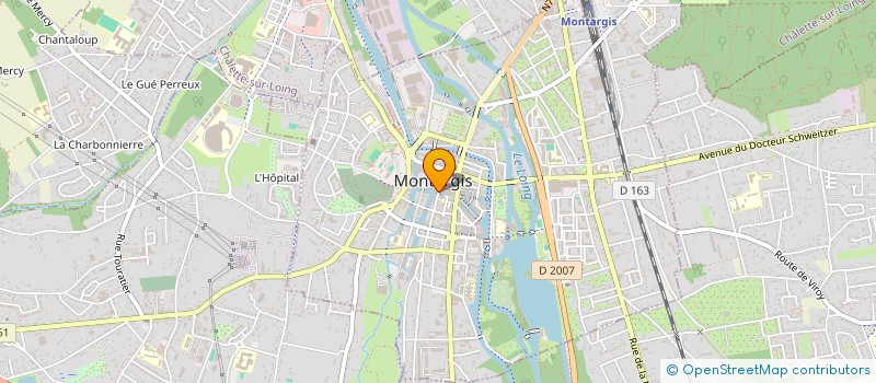 localisation de l'entreprise PIZZA KUJIL STAR à MONTARGIS