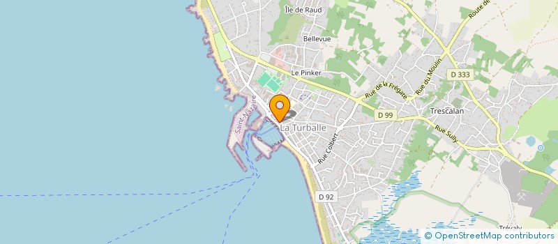 localisation de l'entreprise PIZZA L'OCEANE à LA TURBALLE