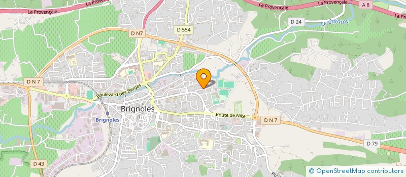 localisation de l'entreprise PIZZA LUDO à BRIGNOLES