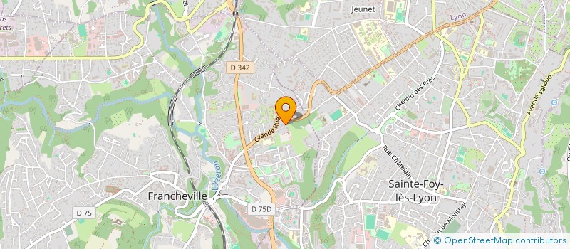 localisation de l'entreprise PIZZA LYON3 à FRANCHEVILLE