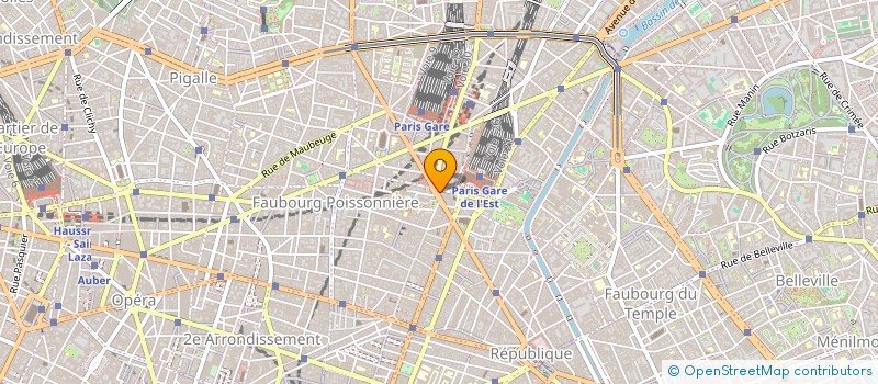 localisation de l'entreprise PIZZA MAGENTA LE JARDIN DE LA GARE à PARIS