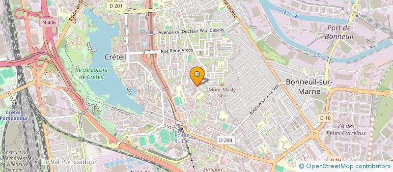 localisation de l'entreprise PIZZA MAMA MIAM DEJEUN BAR  CRETEIL