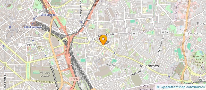 localisation de l'entreprise PIZZA MAMMIA  LILLE